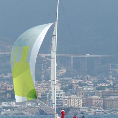 Spinnaker Davanti A Genova